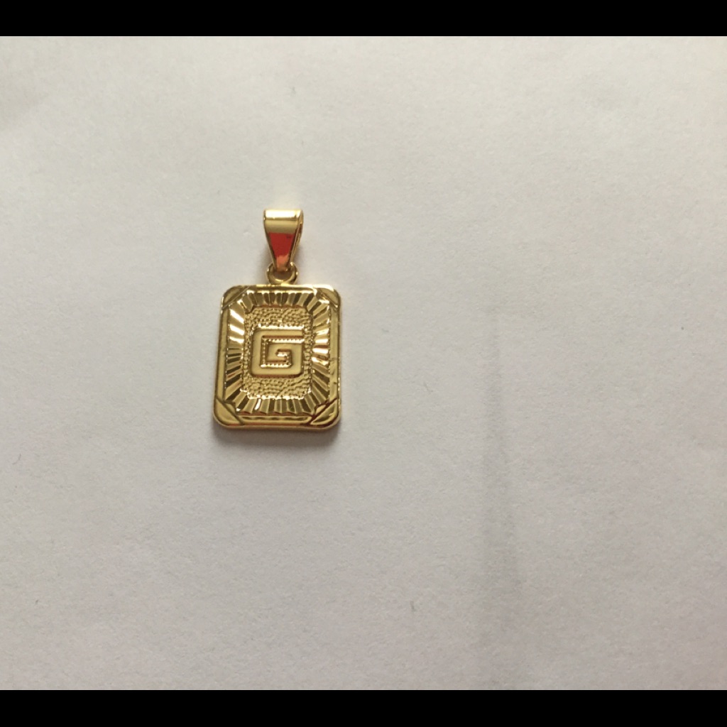 Brand New  Letter G Pendent